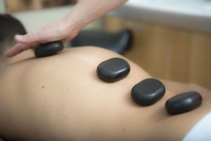 Hot stone massage